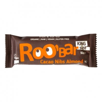 Roo'Bar Cacao nibs & almonds bio